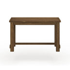 Furniture of America Tays Rustic Brown 60-inch Solid Wood Counter Height Table