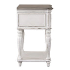 Magnolia Manor Antique White Leg Night Stand