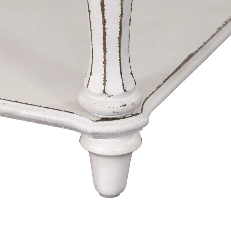 Magnolia Manor Antique White Leg Night Stand