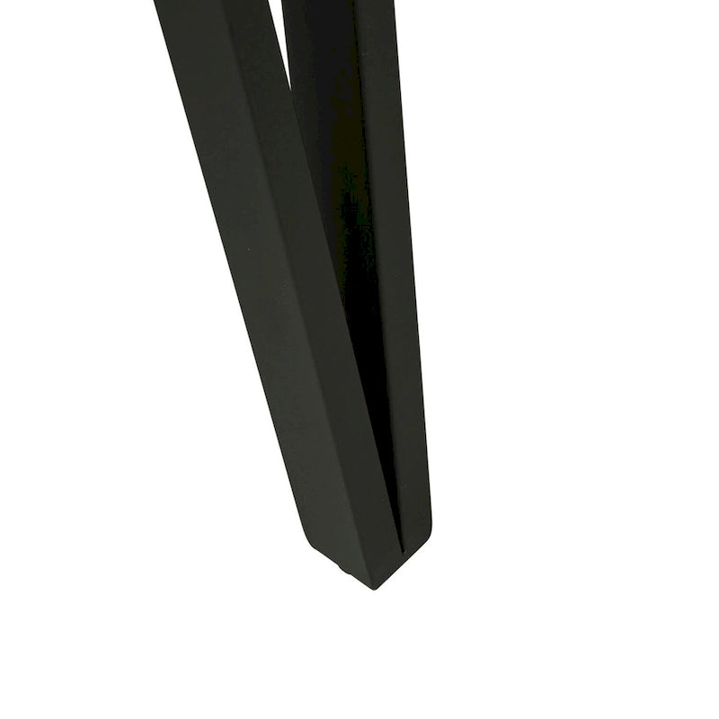 Horizons Rustic Caramel with Sawmark Distressing Rectangular Leg Table - Grey