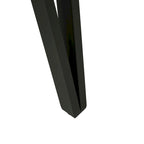 Horizons Rustic Caramel with Sawmark Distressing Rectangular Leg Table - Grey