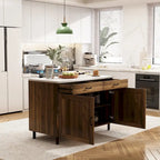 Elegant Kitchen Island - Organize and Beautify Your Space Buffet Table - 47.2X23.6X33.5