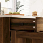 Elegant Kitchen Island - Organize and Beautify Your Space Buffet Table - 47.2X23.6X33.5