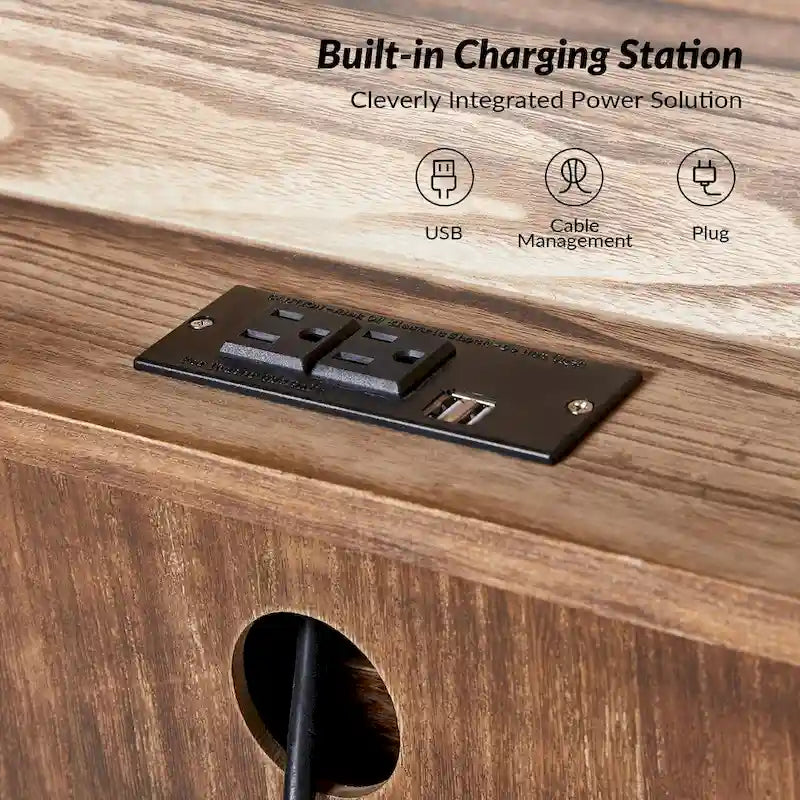 Pallantium Farmhouse 30Tall Distressed 3-Drawer Nightstand With Solid Wood Legs and Adjustable Feet Set Of 2 by HULALA HOME