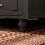 White Bookcase with Glass Doors Display Cabinet Bookshelf Organizer - 70.9Hx36.2W