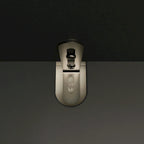 White Bookcase with Glass Doors Display Cabinet Bookshelf Organizer - 70.9Hx36.2W