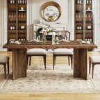 63 Inches Long Kitchen Dinner Table for Dining Room