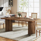 63 Inches Long Kitchen Dinner Table for Dining Room
