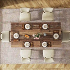 63 Inches Long Kitchen Dinner Table for Dining Room