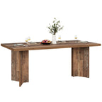 63 Inches Long Kitchen Dinner Table for Dining Room
