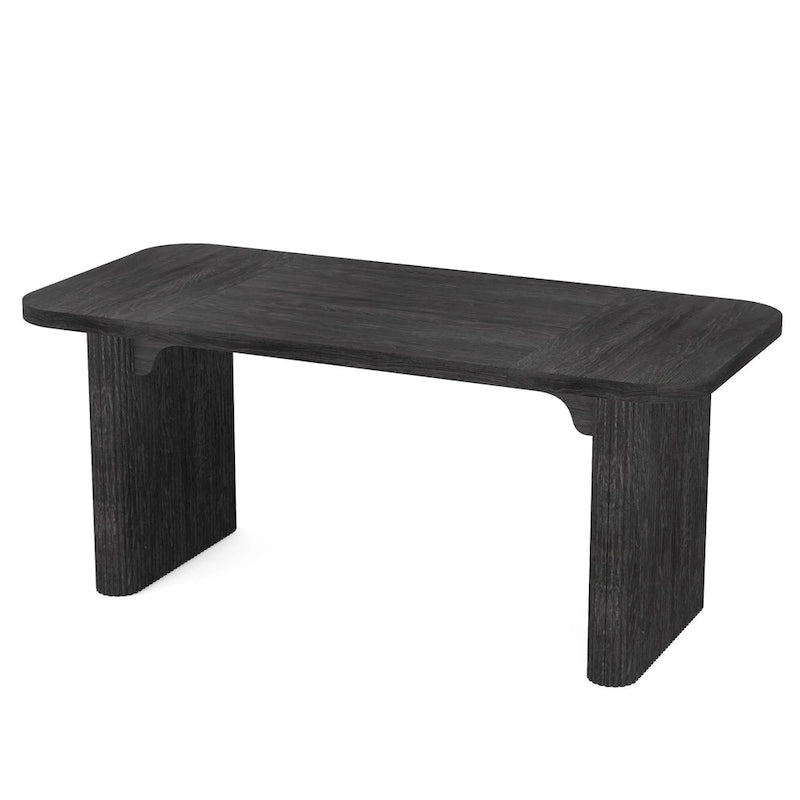 Modern 63 Executive Computer Desk for Home Office, Simple Rectangular Writing Table for Study Room Bedroom