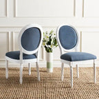 SAFAVIEH Rona Parisian Oval Dining Chair (Set of 2) - 20Wx20Dx39H