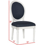 SAFAVIEH Rona Parisian Oval Dining Chair (Set of 2) - 20Wx20Dx39H