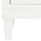 SAFAVIEH Georgeann White 3-Drawer Nightstand