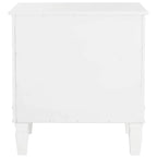 SAFAVIEH Georgeann White 3-Drawer Nightstand