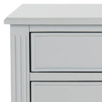 SAFAVIEH Georgeann White 3-Drawer Nightstand