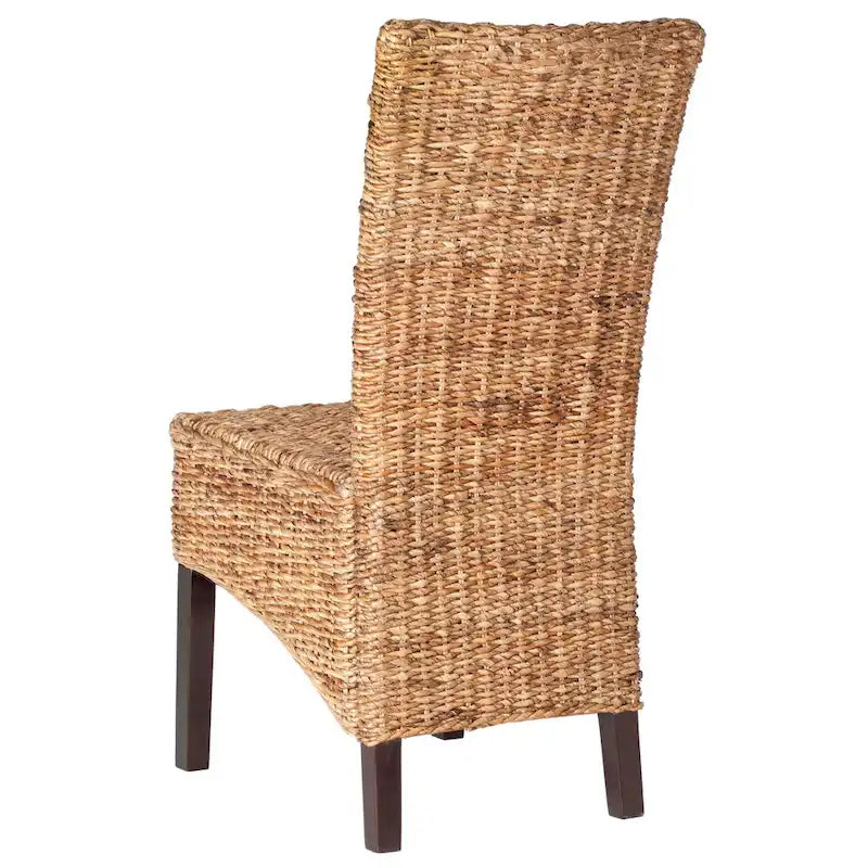 SAFAVIEH Georgetta Dining Natural Dining Chair (Set of 2) - 18.1 x 23.2 x 40.6 - 18Wx23Dx41H