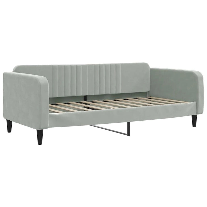 vidaXL Day Bed Upholstered Sleeper Sofa Bed for Bedroom Living Room Velvet