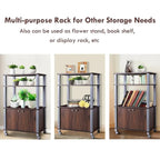 Microwave Rack Stand Rolling Storage Cart - 23.5 x 15.5 x 38.5 (L x W x H)