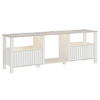 LED TV Stand for 75 Inch TV, Modern TV Console Table with Cabinet