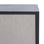 SAFAVIEH Burghilde 2 Door 1 Shelf Media Stand - 47 W x 16 D x 20 H - 47Wx16Dx20H