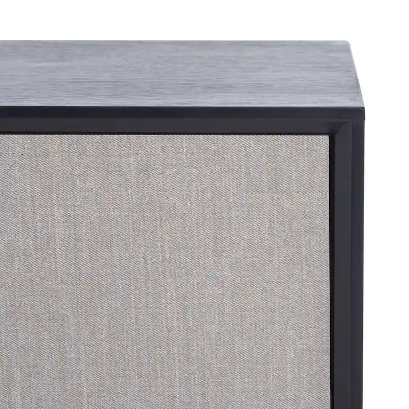 SAFAVIEH Burghilde 2 Door 1 Shelf Media Stand - 47 W x 16 D x 20 H - 47Wx16Dx20H