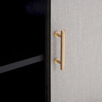 SAFAVIEH Burghilde 2 Door 1 Shelf Media Stand - 47 W x 16 D x 20 H - 47Wx16Dx20H