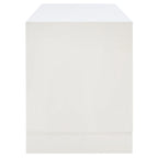 SAFAVIEH Burghilde 2 Door 1 Shelf Media Stand - 47 W x 16 D x 20 H - 47Wx16Dx20H