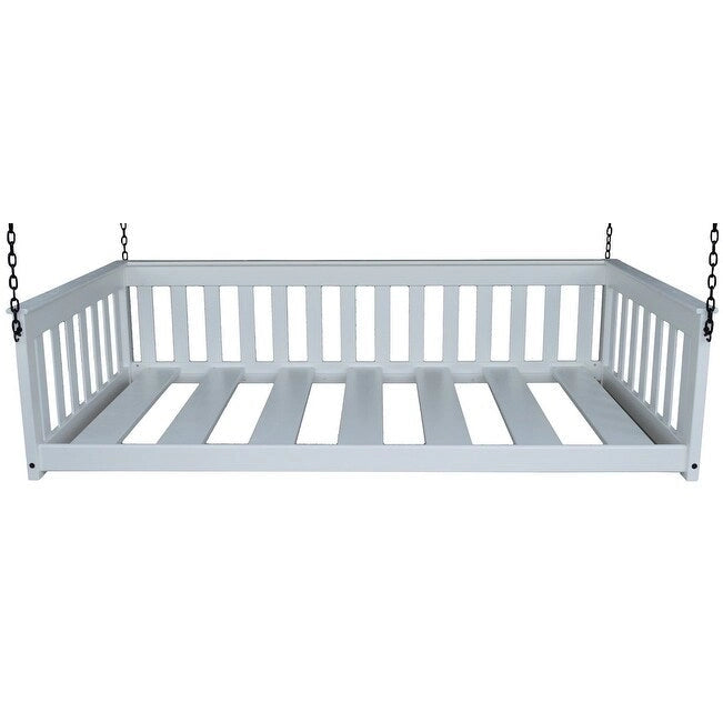 Pine Twin Mission Hanging Daybed with Chain