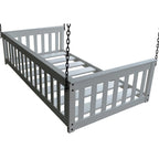 Pine Twin Mission Hanging Daybed with Chain