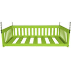 Pine Twin Mission Hanging Daybed with Chain