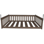 Pine Twin Mission Hanging Daybed with Chain