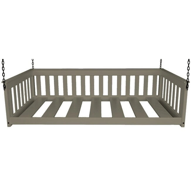 Pine Twin Mission Hanging Daybed with Chain