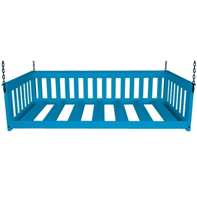 Pine Twin Mission Hanging Daybed with Chain