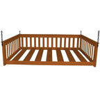 Pine Twin Mission Hanging Daybed with Chain