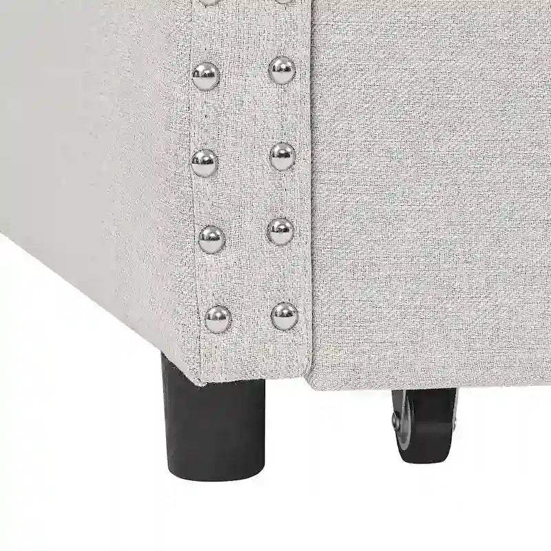 Daybed with Drawers Upholstered Tufted