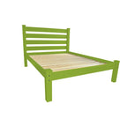 Homestead Unfinished Solid Pine Queen Platform Bed
