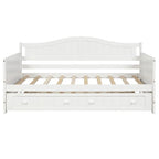 High-Quality Pine Twin Daybed with Trundle, Sofa Bed