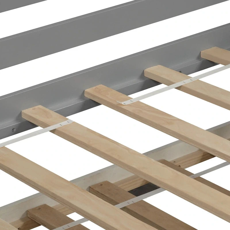 High-Quality Pine Twin Daybed with Trundle, Sofa Bed