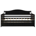 High-Quality Pine Twin Daybed with Trundle, Sofa Bed