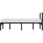 Metal Platform Bed Frame with Headboard