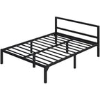 Metal Platform Bed Frame with Headboard