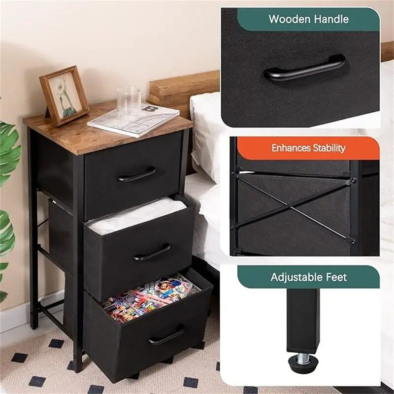 Storage Drawers Small Dresser for Bedroom