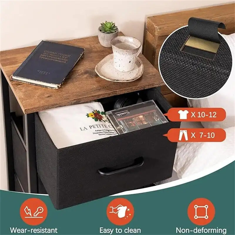 Storage Drawers Small Dresser for Bedroom