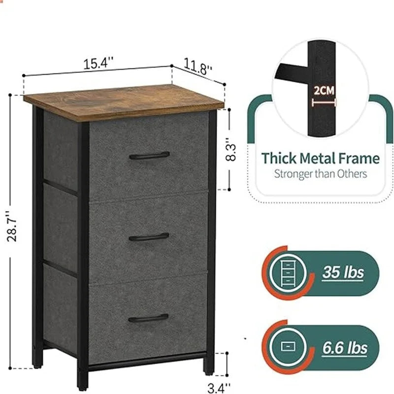 Storage Drawers Small Dresser for Bedroom