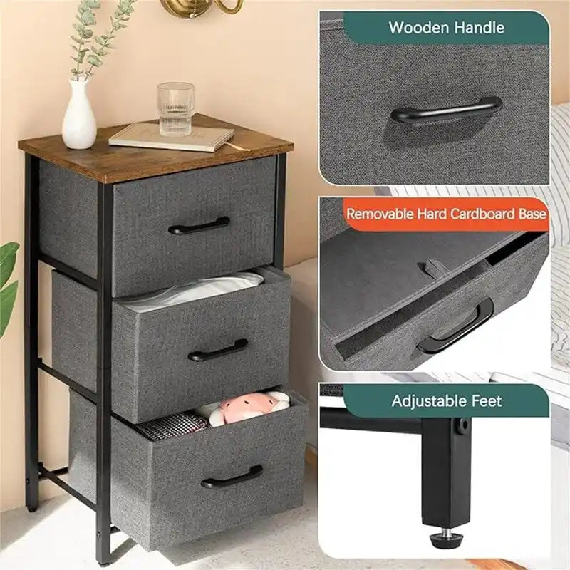 Storage Drawers Small Dresser for Bedroom