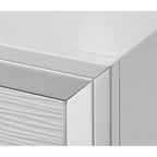 Sim 4 Piece White Panel Bedroom Set