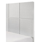 Sim 4 Piece White Panel Bedroom Set