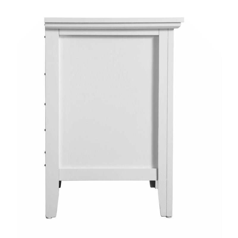 Glory Furniture Hammond 3 Drawer Nightstand , White