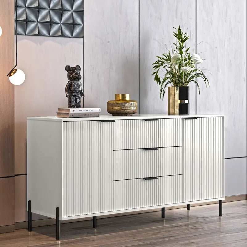 58 Premium Storage Cabinet Dresser - Versatile and Stylish